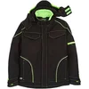 Image de Cofra V415-0-05.Z48 Tecka Veste Softshell, Taille Noir/CITRON VERT, Taille 48