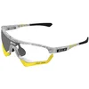 Image de SCICON Sports Aerotech Regular Photochromic Lunettes De Soleil De Performance Sportive (Miroir Argenté SCNXT Photocromique/Matt Gelé)