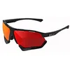 Image de Scicon Aerocomfort SCN-PP Lunettes de soleil de sport unisexe Noir/rouge Taille XL
