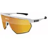 Image de Scicon AEROWING Lunettes de soleil de sport unisexes (Bronze multimiroir/blanc brillant)
