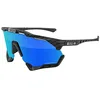 Image de SCICON Aeroshade Lunettes de soleil de sport Unisexe Taille XL (Multimirror Blue/Carbon Matt)