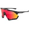 Image de SCICON Aeroshade Lunettes de soleil de sport unisexe Taille XL Rouge/carbone mat