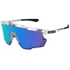 Image de Scicon Lunettes de soleil sport Aeroshade Kunken Sports Performance (Crystal Gloss, SCNPP Multimirror Blue)