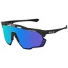 Image de Scicon Lunettes de soleil sport Aeroshade Kunken Sport Performance (Carbon Mat, SCNPP Multimirror Blue)
