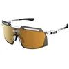 Image de SCICON Aerowatt Foza Lunettes de soleil de sport (brillant cristal/bronze multimiroir)