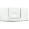 Image de Valsir - Plaque de Commande EGEA Blanche, 1 Touche - FONPL823401
