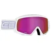 Image de Salice 608DACRXPF SR Masque de ski unisexe pour adulte Blanc/violet Taille unique