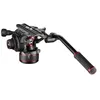 Image de Manfrotto Nitrotech Fluid Video Head 612 pour appareil photo reflex numérique, sans miroir, vidéo et cinéma, avec système de contrebalancement continu de 4 à 18 kg, système de frein fluide continu variable   Charge utile de 18 kg