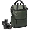 Image de Manfrotto Street Slim Photography Backpack pour Appareil Reflex et Hybride, Ouverture Avant et Arrière, Compartiments Amovibles pour Appareil et Ordinateur, Sac pour Accessoires Photo, Couleur Vert,
