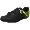Image de Northwave Mixte Chaussures Route Core Plus 2 Sport, Noir Jaune Fluo, 42 EU