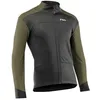 Image de Northwave Reload 2024 Veste de pluie/d'hiver pour vélo Noir/vert