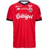 Image de Kappa - Maillot Guillo Kombat Home EA Guingamp 24/25 pour Homme, Rouge, Noir, XL