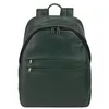 Image de DUDU Zaino in Pelle Uomo Donna Porta PC fino a 15,6" MacBook 16 Pollici, Zaino da Viaggio 20 Litri, Zaino Ufficio Lavoro dal Design Essenziale Elegant Mangrove, Mangrove, 31,00