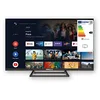 Image de DIGIQUEST Smart TV 32", Frameless, HD Ready, Android Google TV, Wi-Fi, LCN Tivùsat, Double tuner, Mediaplayer, Fonction CEC, base centrale, Noir [Classe d'efficacité énergétique E]