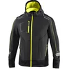 Image de Sparco Soft-Shell Tech Unisexe-Adulte, GREY-JAUNE, S
