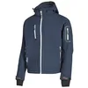 Image de U-Power - Veste Softshell de travail déperlante bleue foncée Stretch METROPOLIS L Bleu Foncé