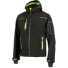 Image de U-Power - Veste Softshell de travail imperméable noire SPACE XL Noir
