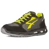 Image de U-Power - Chaussures de travail basses ultra légères et confortables ASHER - Usage général - O1 FO SRC ESD 46 Noir/Jaune