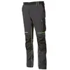 Image de U-Power PE145RL-2XL-Pantalon Gamme Performance Modèle Atom Asphalt Grey/Green Taille 2XL, Noir, XL Unisexe Adulte, Negro