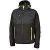 Image de U-Power 94222 Veste Hybride Hydrofuge Spock, Taille XL, Noir Jaune