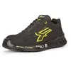 Image de U POWER Anti-sécurité de travail, chaussure basse, modèle Bart S ESD S3s Ci FO SR, embout anti-perforation sans métal, unisexe, adulte, Noir/Jaune, 38 EU