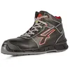 Image de U-POWER DON'T WORRY... BE HAPPY! Chaussures de sécurité pour homme, noir/rouge, 47 EU