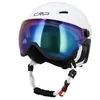Image de CMP, Casque de ski Wa-2 avec visière (Blanc/Noir, M)