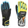 Image de Level Replica - Gants de ski pour homme avec protège-doigts et protège-mains en cuir et tissu, gants d'hiver thermiques pour homme imperméables, vêtements de neige pour homme, idéal pour le ski et la