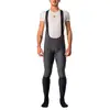 Image de Cuissard long Castelli Velocissimo 5 Gris foncé Argent réfléchissant, Taille M
