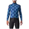 Image de Veste Castelli Perfetto Ros à Carreaux Bleue, Taille L