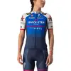 Image de Maillot Castelli Competizione manches courtes bleu belge Quick-Step femme, Taille XL