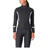Image de Veste Castelli Dinamica 2 Noir Clair Blanc Réfléchissant Femme, Taille XS.