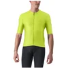 Image de Maillot Castelli Aero Race 6.0 Manches Courtes Jaune Noir, Taille M