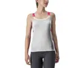 Image de Top Castelli Bavette Ivoire Rouge Persian Femme, Taille M