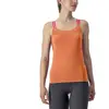 Image de Top Castelli Bavette Orange Clair Hibiscus Femme, Taille S