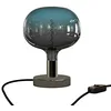 Image de creative cables Lampe de Table Posaluce Cobble en métal - Perle Noire, Interrupteur
