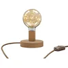 Image de creative cables - Lampe de table en bois Posaluce mille lumières - Neutre, interrupteur
