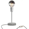 Image de creative cables - Lampe de Table Half Cup Half Cup en Métal - Chrome, Interrupteur