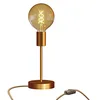 Image de creative cables - Lampe de Table Alzaluce Globe en Métal - Cuivre Satiné, Interrupteur