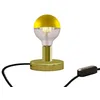Image de creative cables - Lampe de Table Posaluce Half Cup en Métal - Laiton, Variateur