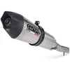 Image de GPR Pot échappement marque GPR compatible avec Aprilia Tuono V4 1100 - Rr - Factory 2015-2016, Gpe Ann. titanium, Pot échappement racing, avec les tuyaux de liaison, article sans homologation