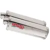 Image de Gpr Exhaust Systems Silencieux Slip On Homologué Trioval Dual Ducati Monster 400-600 93