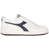 Image de Diadora Magic Basket Low Icona Chaussures de gymnastique unisexe, White Blue Caspian Sea, 41 EU