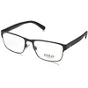 Image de Polo mixte adulte Lunettes de Vue PH1175, 9038, 56, Matte Black, 56