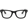 Image de Ray-Ban 0RX 4340V 2000 50 Lunettes de Soleil, Noir (Shiny Black), Mixte Adulte, Noir (Shiny Black), 50