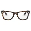 Image de Ray-Ban 0RX 4340V 2012 50 Lunettes de Soleil, Marron (Havana), Mixte Adulte
