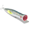 Image de Seaspin Toto 131 - Leurre Artificiel pour Pêche à Spinning, Popper Flottant 131 mm 36 g - Trou Hydrodynamique Passant, Armure Passante - Pour Serra Lecce Ricciole Barracuda (MACKEREL)