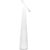 Image de Zafferano, Lampe Angelina, Lampe de Table Rechargeable et sans Fil avec Contrôle Tactile et Tête Pivotante, Adaptée pour Intérieurs, Dimmer, 2200-3000 K, Hauteur 26 cm, Couleur Blanc