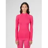 Image de UYN Femmes Femmes Elevatyon Biomorph UW Shirt Long_SL.Turtle Neck Vêtements De Course Tricot Corps - Rose