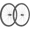 Image de Paire de roues Gipiemme GPM H40 CARBON JANTE BRAKE - Shim. route, chrono, cyclocross, triathlon 28 Pouces Carbone Roues Vélo Jante Vélo